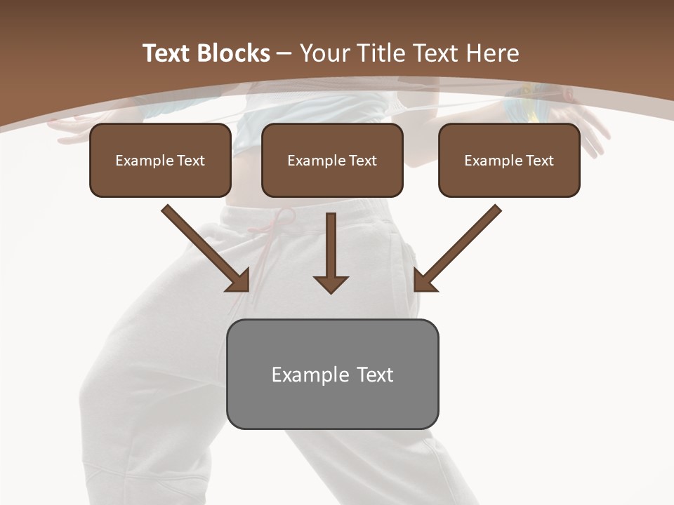 Fashion Stunt Artist PowerPoint Template