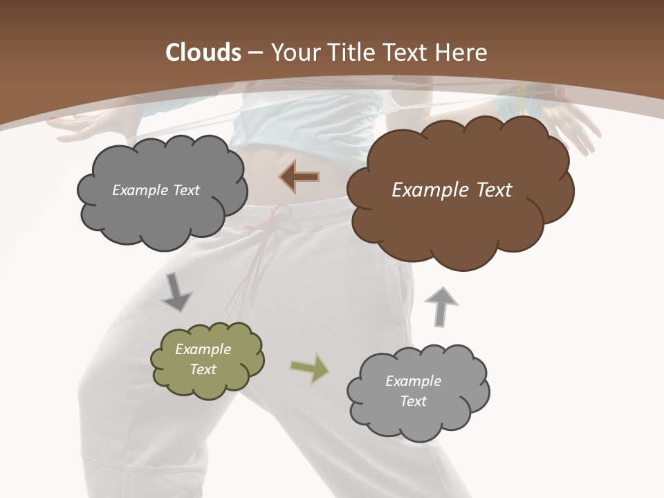 Fashion Stunt Artist PowerPoint Template