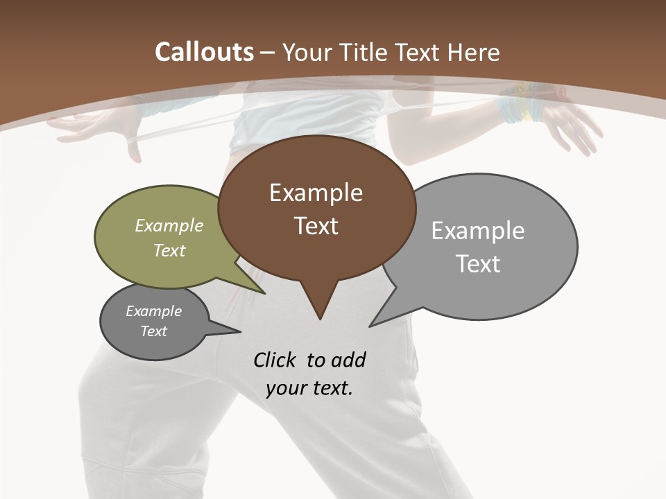 Fashion Stunt Artist PowerPoint Template