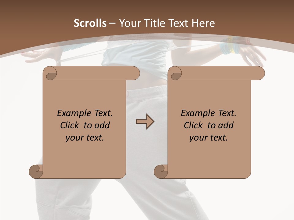 Fashion Stunt Artist PowerPoint Template