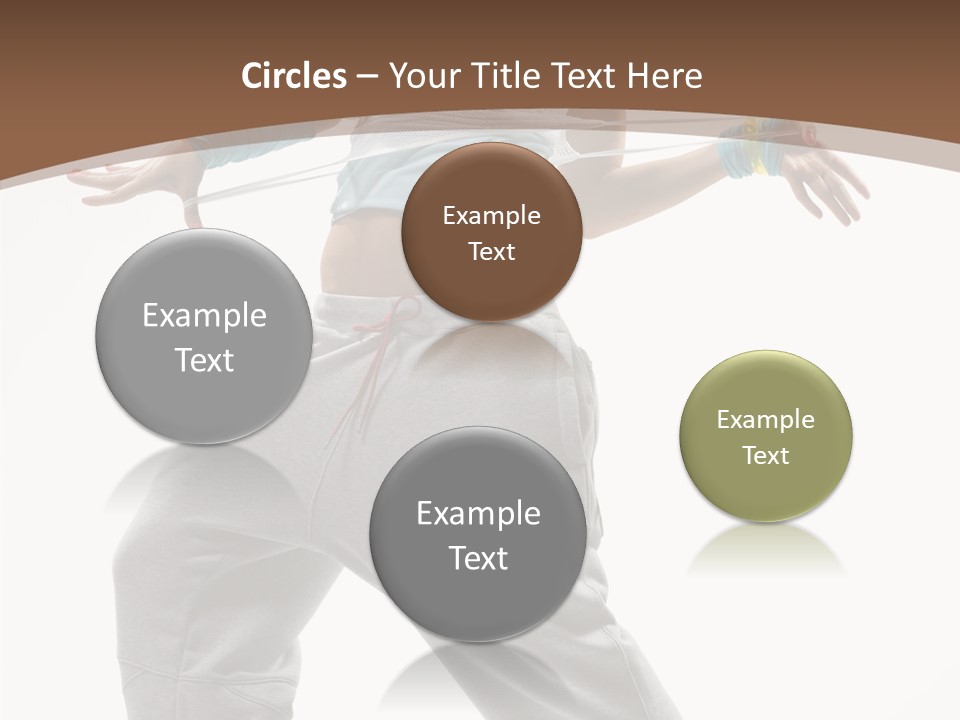 Fashion Stunt Artist PowerPoint Template