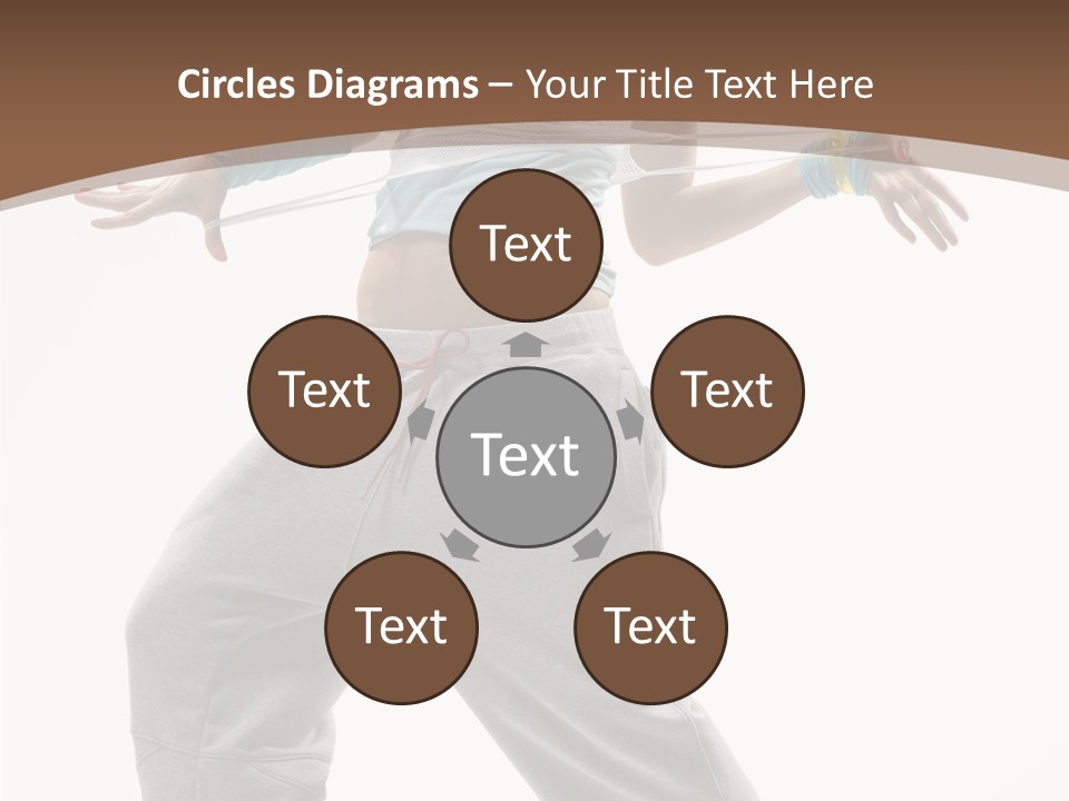 Fashion Stunt Artist PowerPoint Template