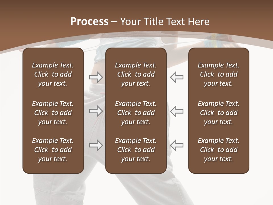 Fashion Stunt Artist PowerPoint Template