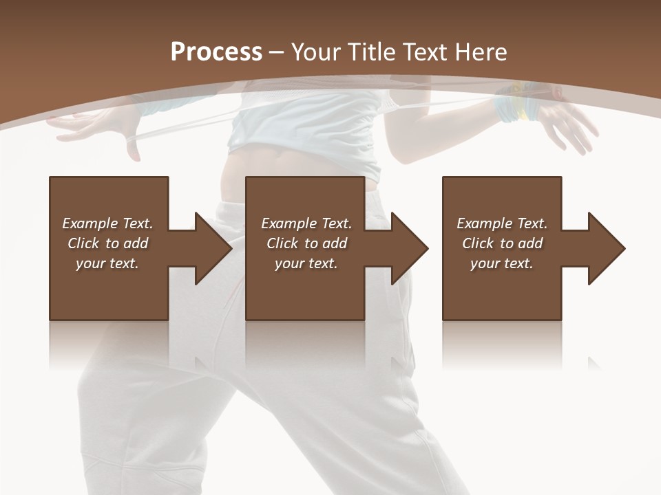 Fashion Stunt Artist PowerPoint Template