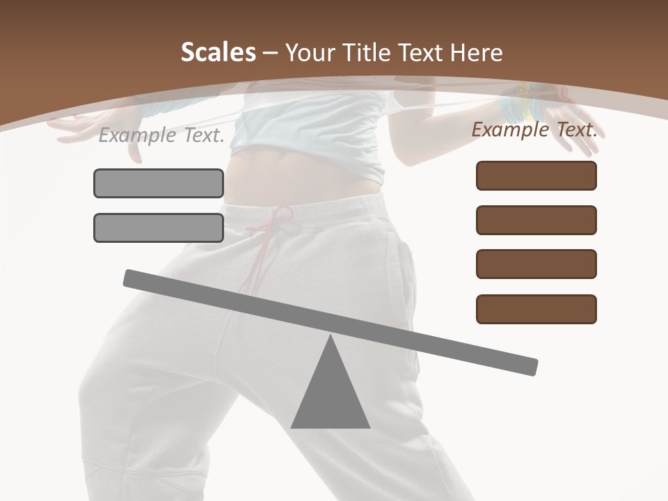 Fashion Stunt Artist PowerPoint Template