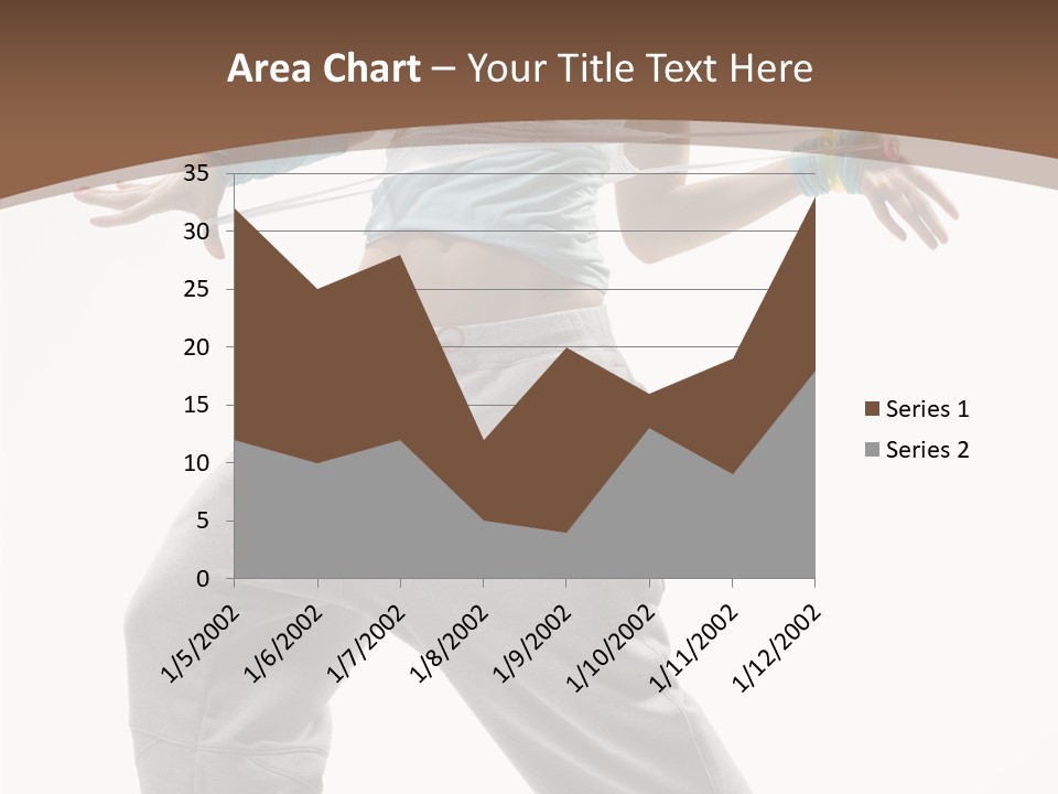 Fashion Stunt Artist PowerPoint Template