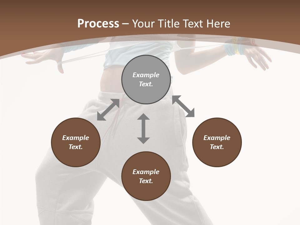 Fashion Stunt Artist PowerPoint Template