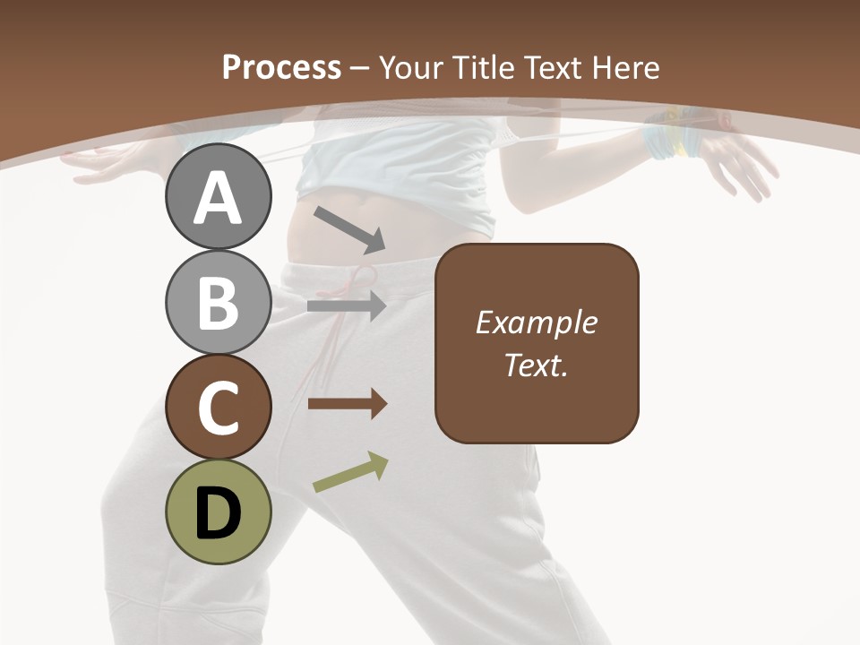 Fashion Stunt Artist PowerPoint Template