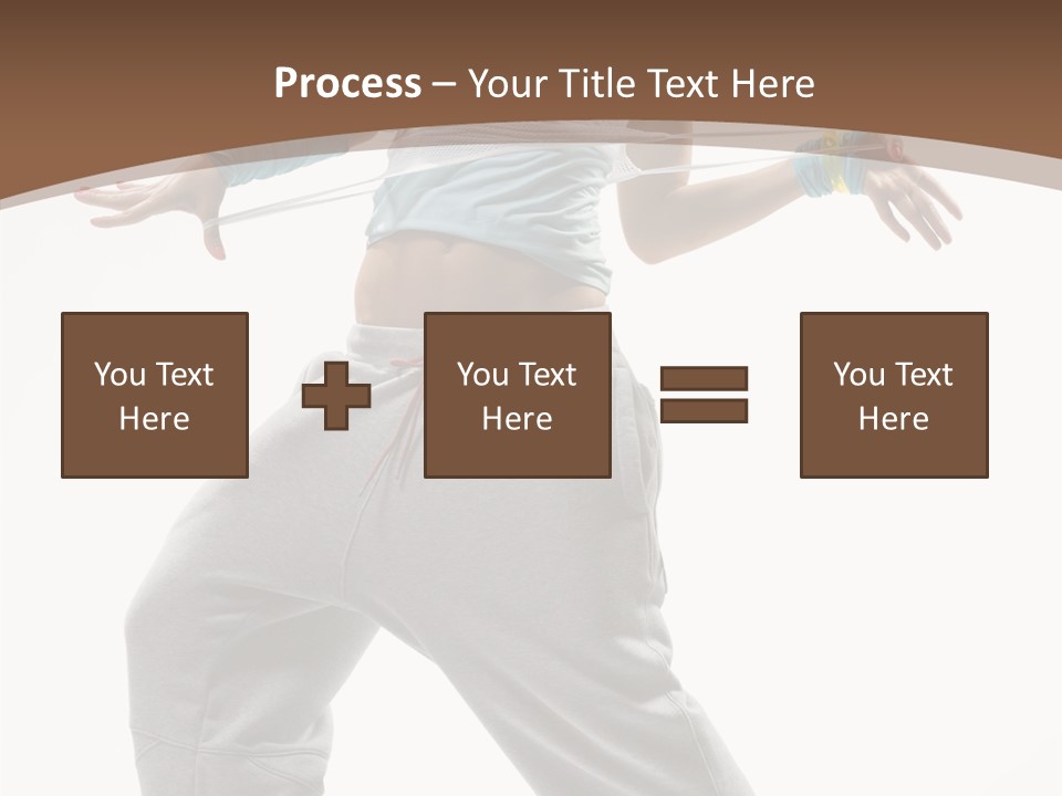 Fashion Stunt Artist PowerPoint Template