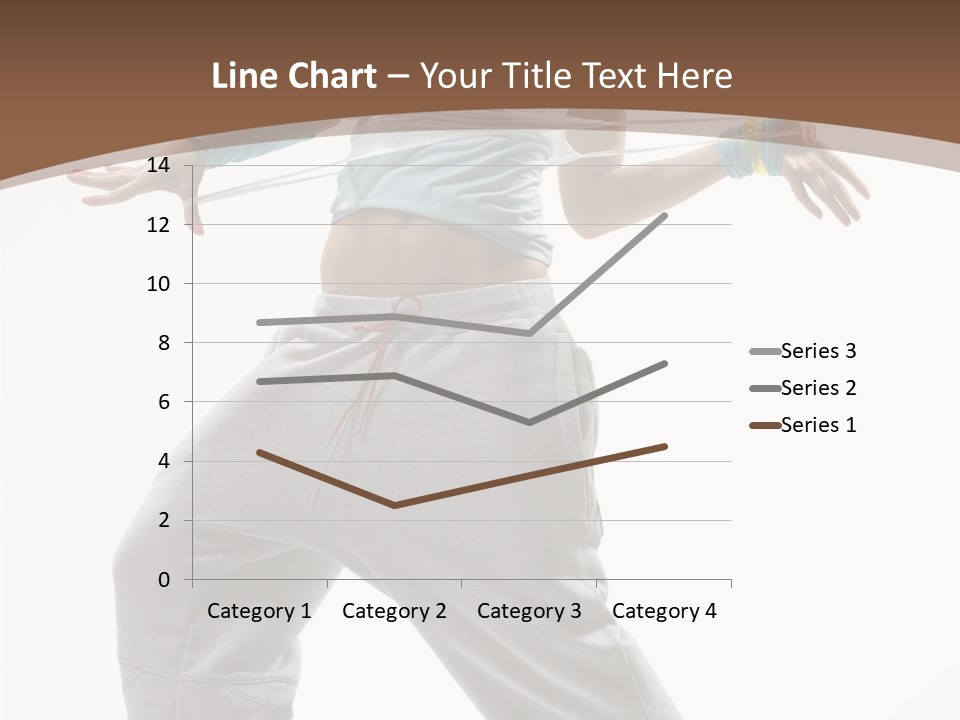 Fashion Stunt Artist PowerPoint Template