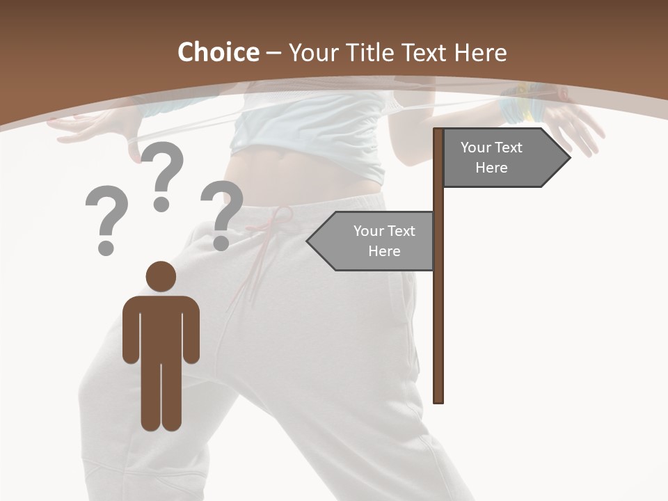 Fashion Stunt Artist PowerPoint Template