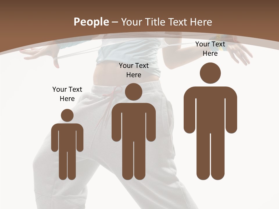 Fashion Stunt Artist PowerPoint Template