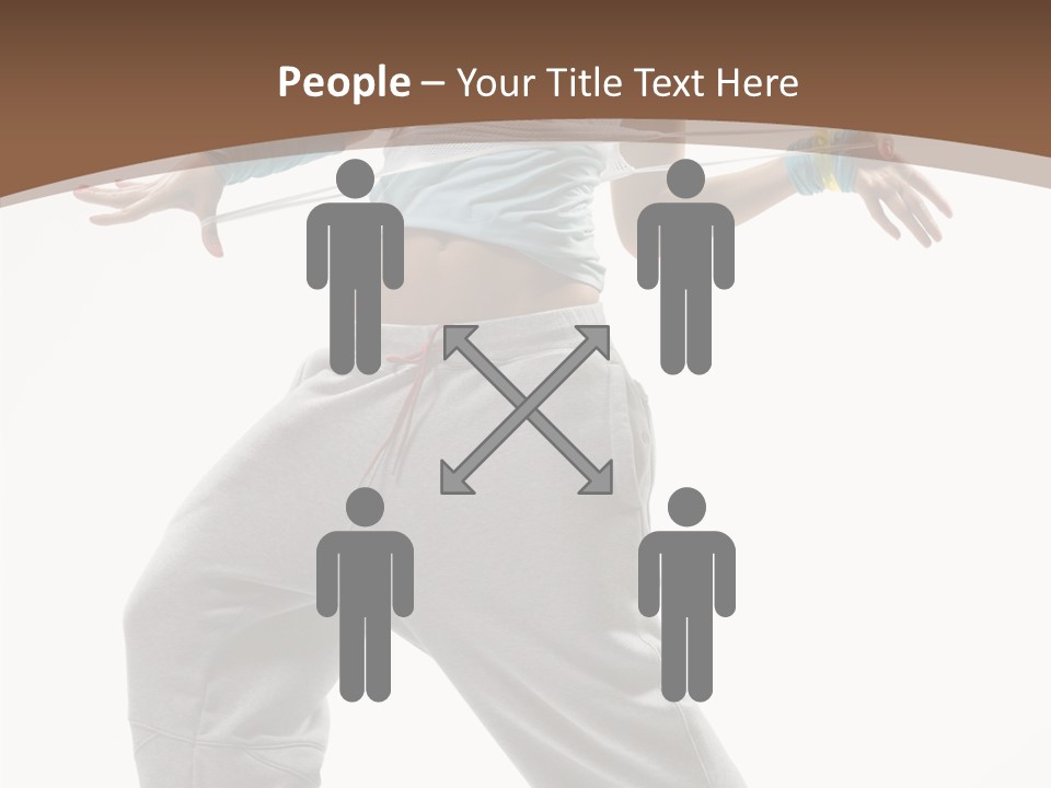 Fashion Stunt Artist PowerPoint Template