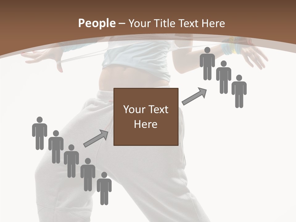 Fashion Stunt Artist PowerPoint Template