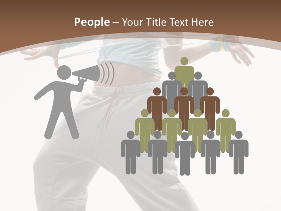 Fashion Stunt Artist PowerPoint Template