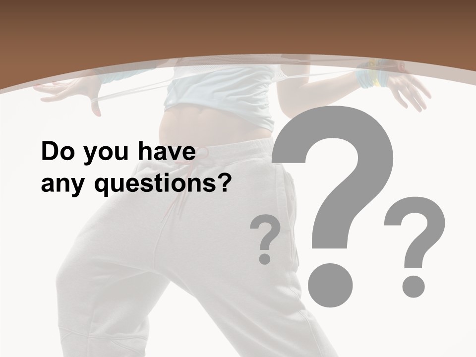 Fashion Stunt Artist PowerPoint Template