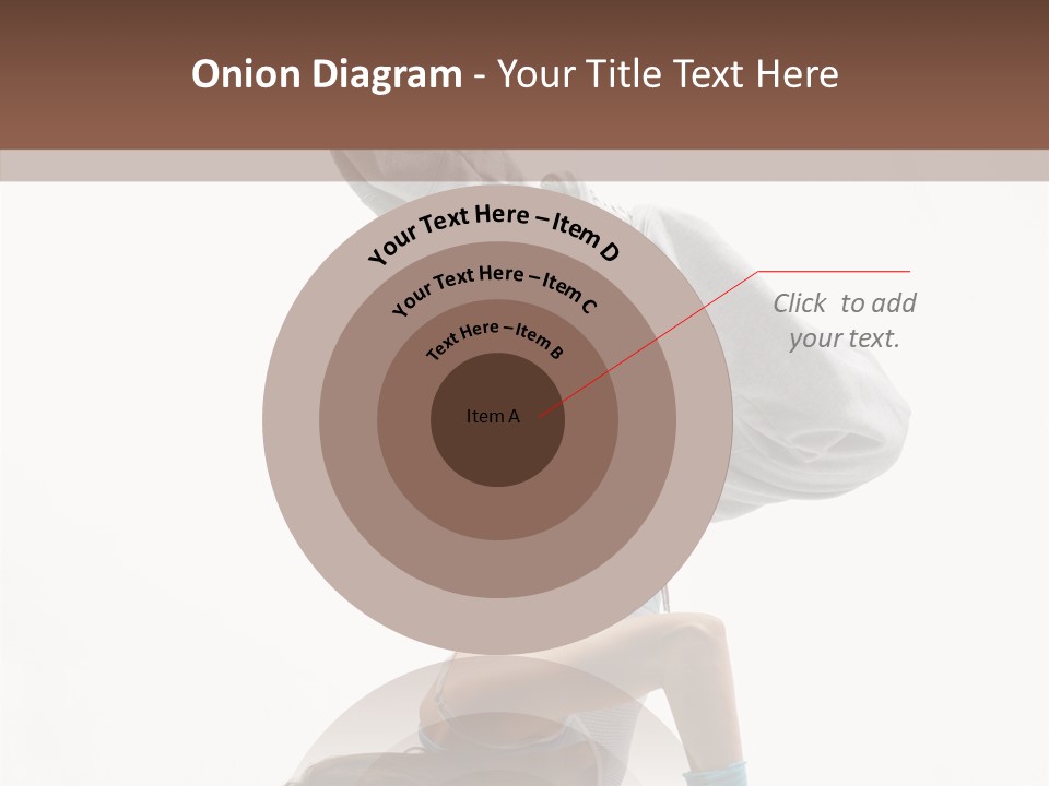 Aerobics Young Balance PowerPoint Template