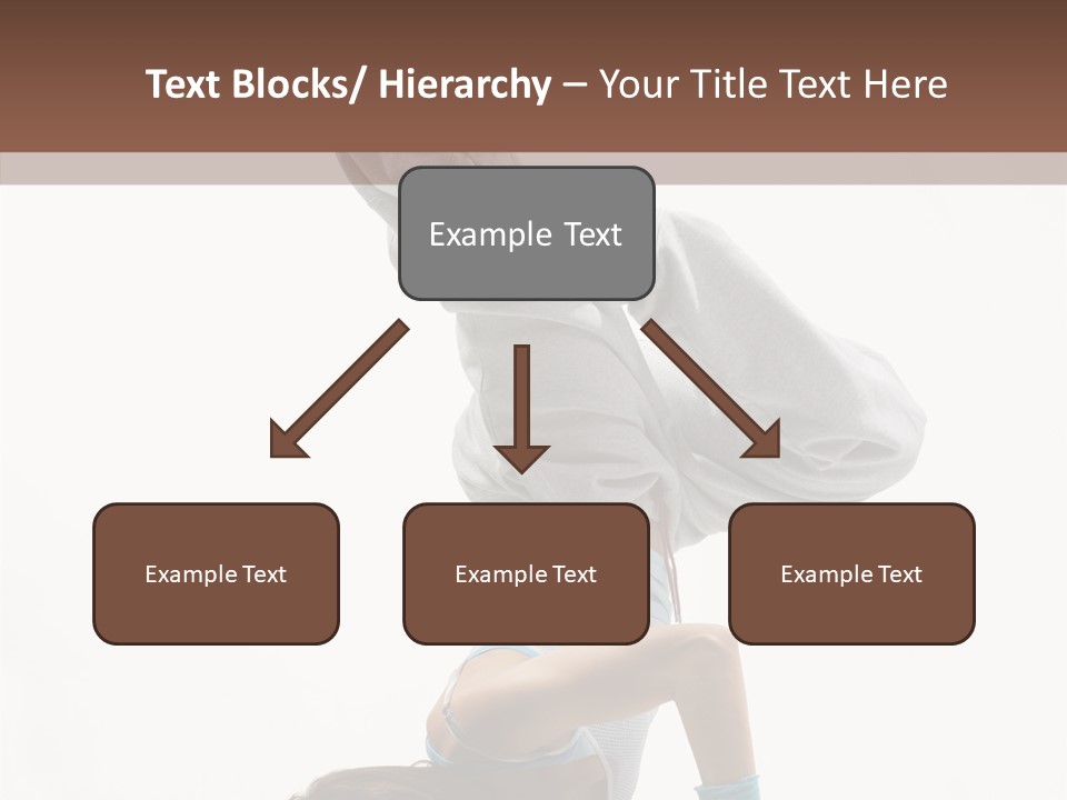Aerobics Young Balance PowerPoint Template