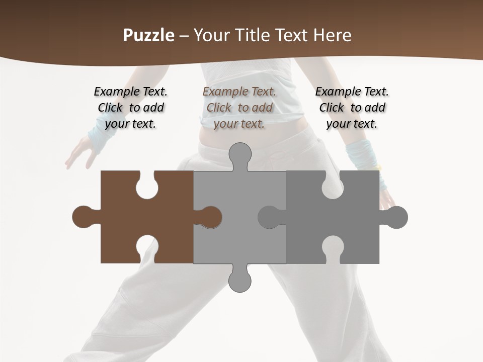 Gymnastics Performer Elegance PowerPoint Template