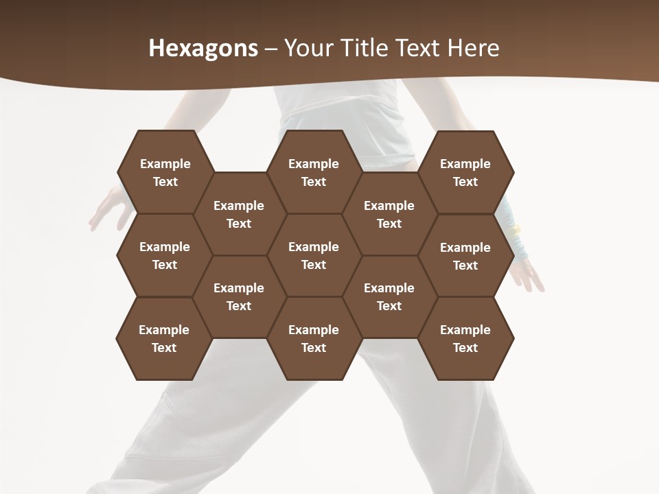 Gymnastics Performer Elegance PowerPoint Template