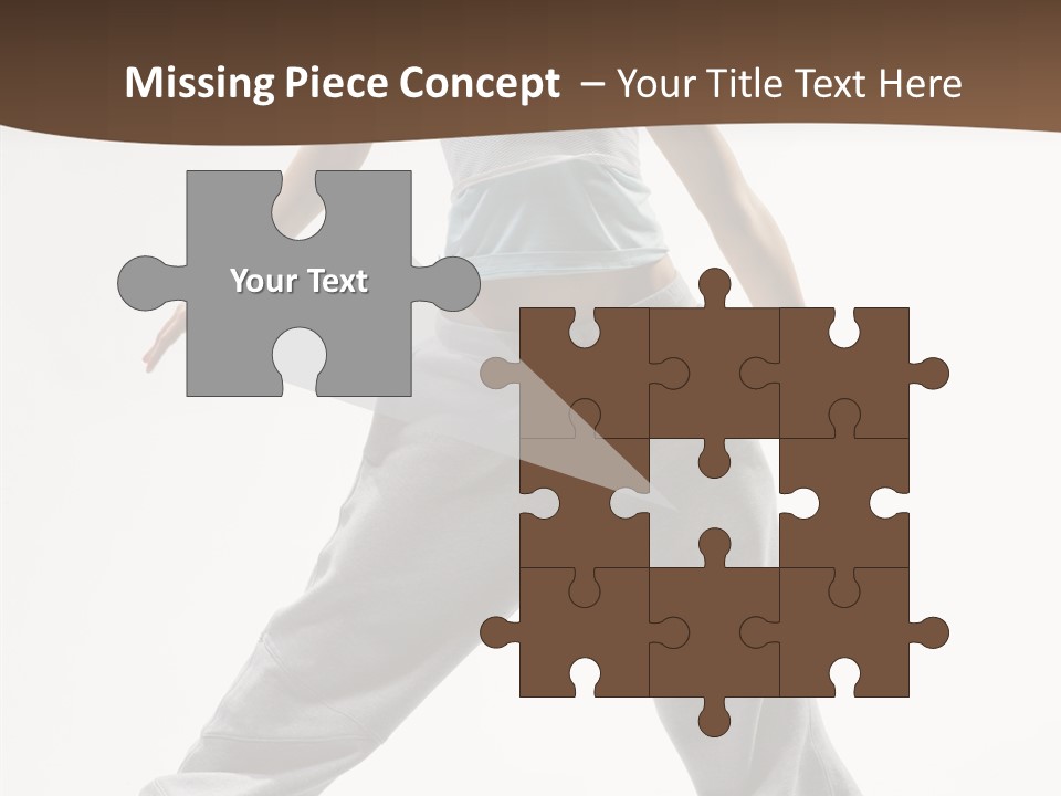 Gymnastics Performer Elegance PowerPoint Template