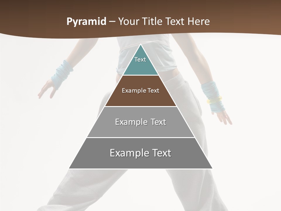 Gymnastics Performer Elegance PowerPoint Template