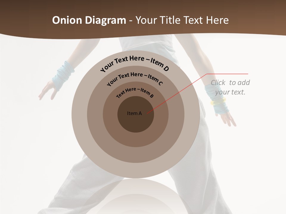 Gymnastics Performer Elegance PowerPoint Template