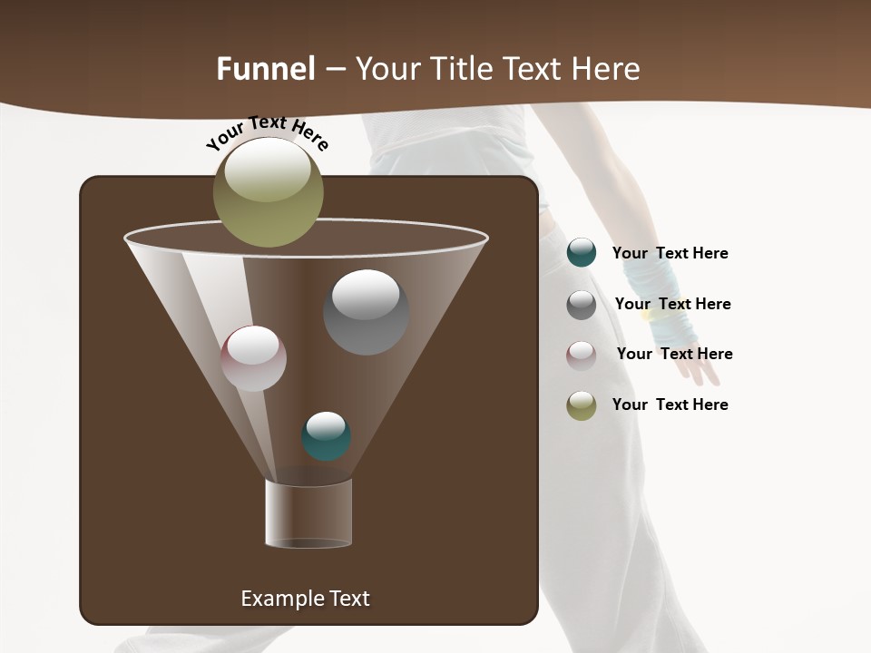 Gymnastics Performer Elegance PowerPoint Template