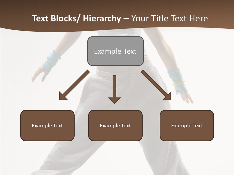 Gymnastics Performer Elegance PowerPoint Template