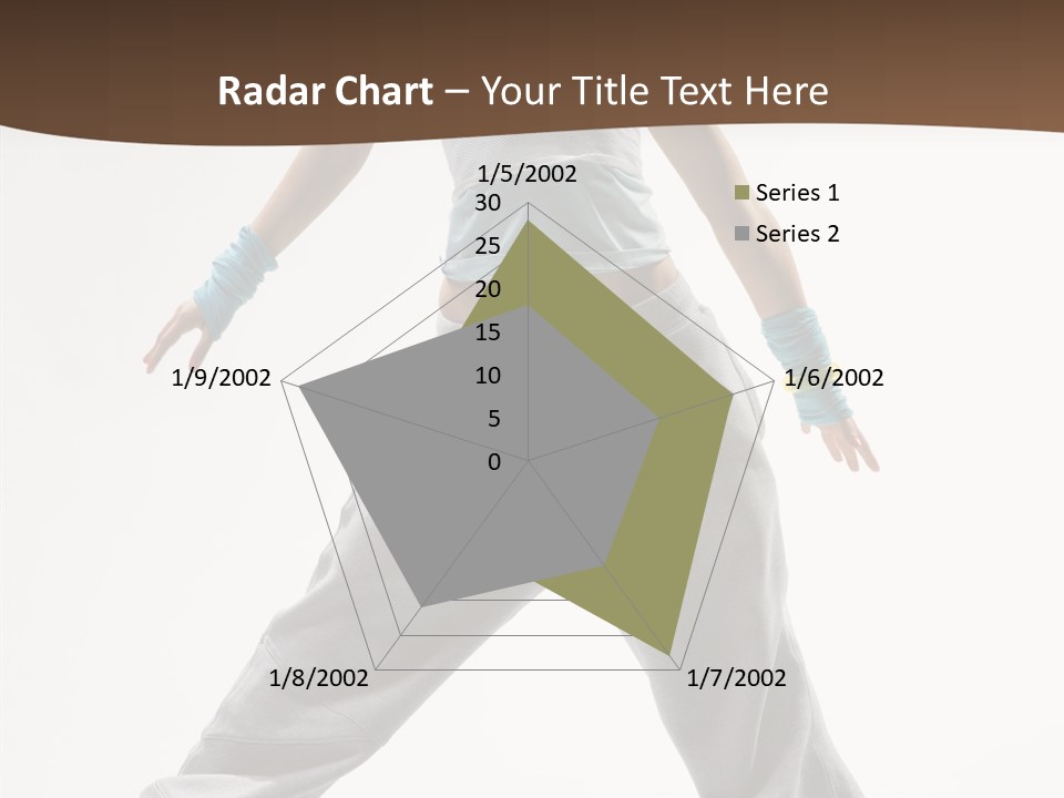 Gymnastics Performer Elegance PowerPoint Template