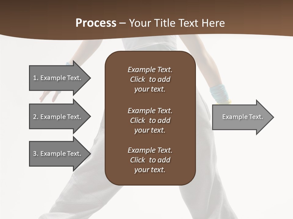 Gymnastics Performer Elegance PowerPoint Template