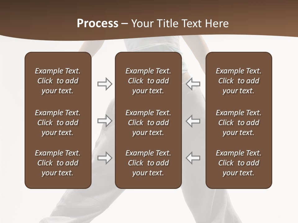 Gymnastics Performer Elegance PowerPoint Template