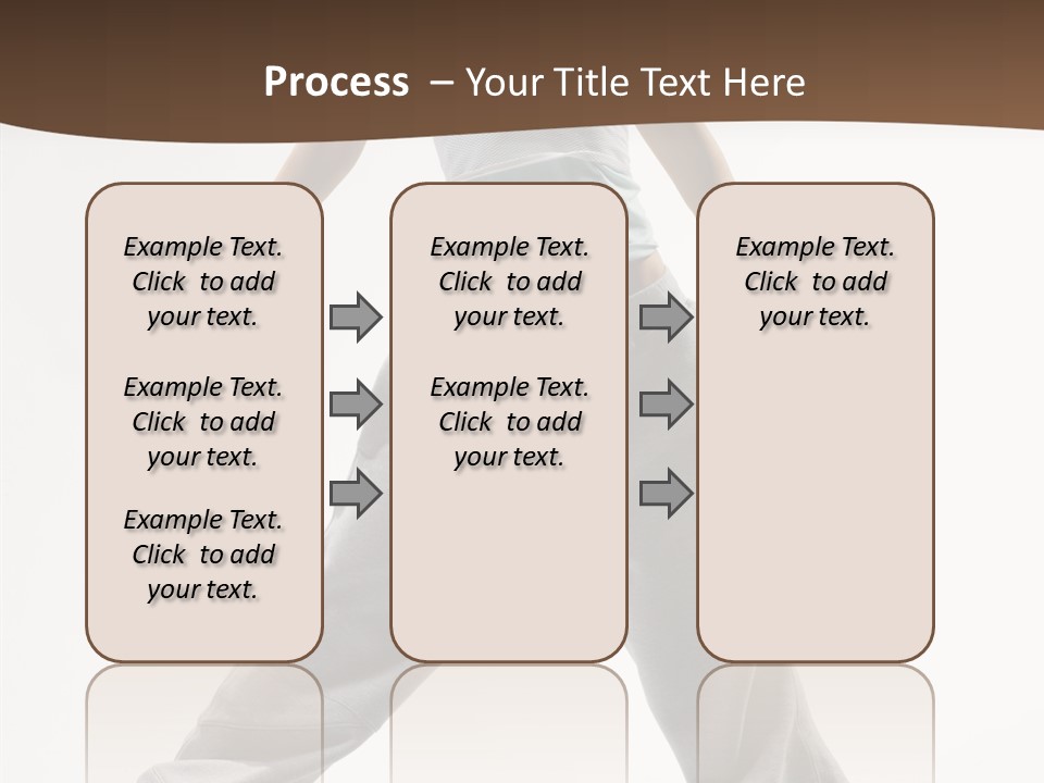Gymnastics Performer Elegance PowerPoint Template