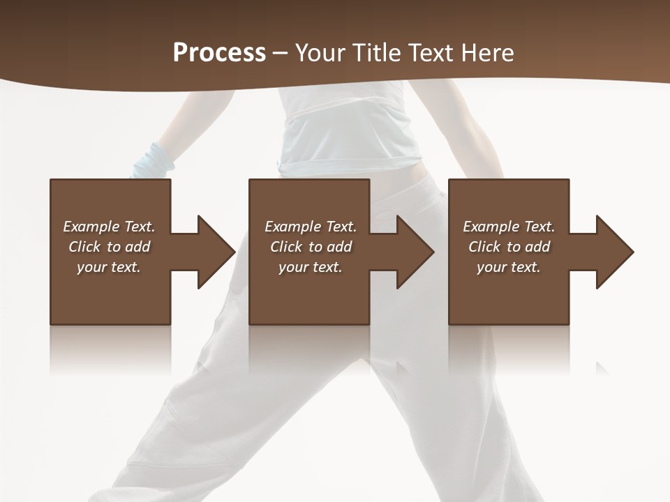 Gymnastics Performer Elegance PowerPoint Template