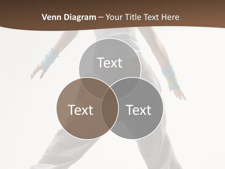 Gymnastics Performer Elegance PowerPoint Template