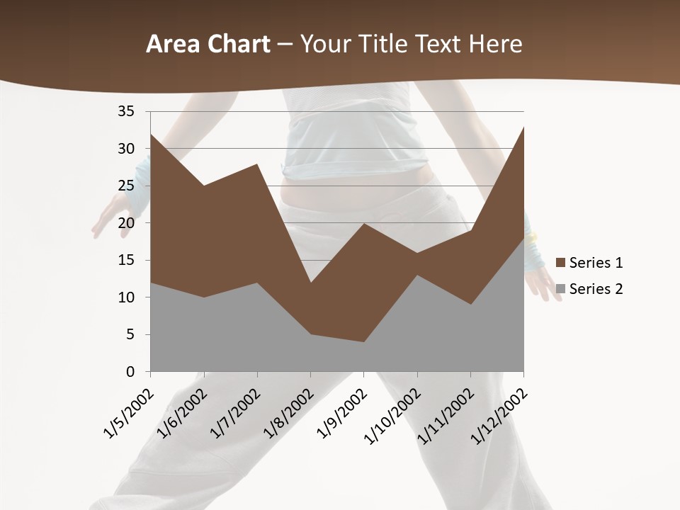 Gymnastics Performer Elegance PowerPoint Template