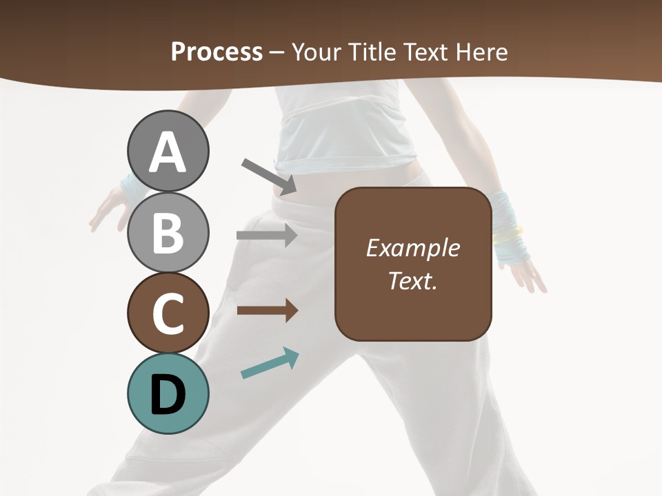 Gymnastics Performer Elegance PowerPoint Template