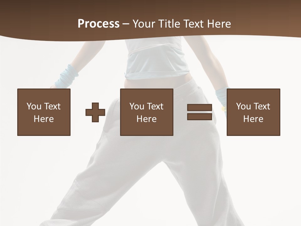 Gymnastics Performer Elegance PowerPoint Template