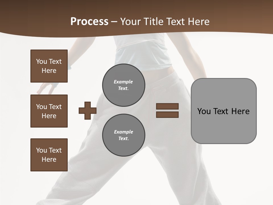 Gymnastics Performer Elegance PowerPoint Template