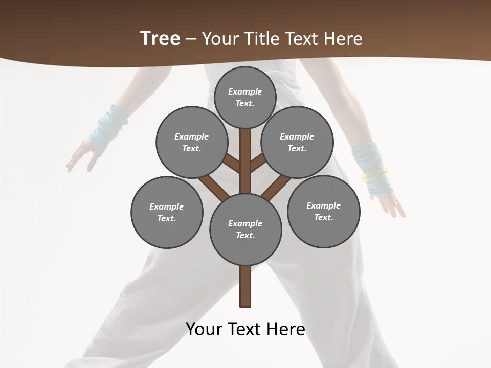 Gymnastics Performer Elegance PowerPoint Template