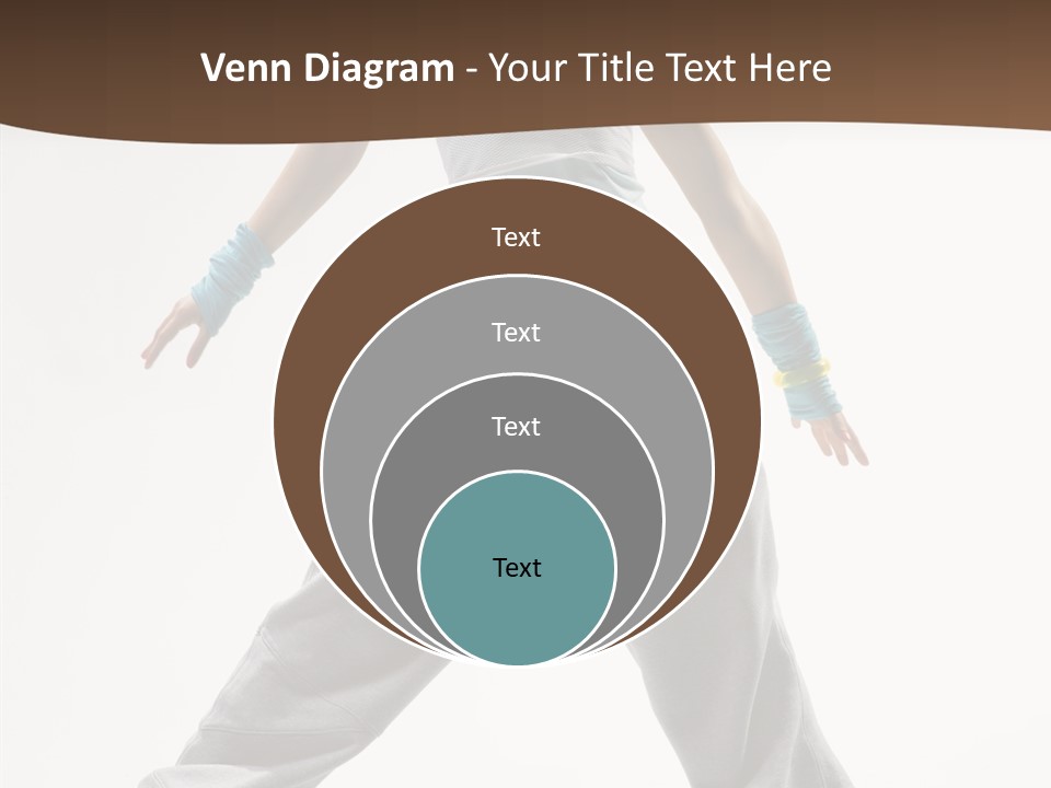 Gymnastics Performer Elegance PowerPoint Template