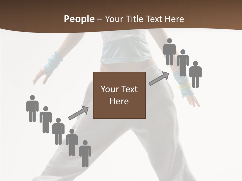 Gymnastics Performer Elegance PowerPoint Template