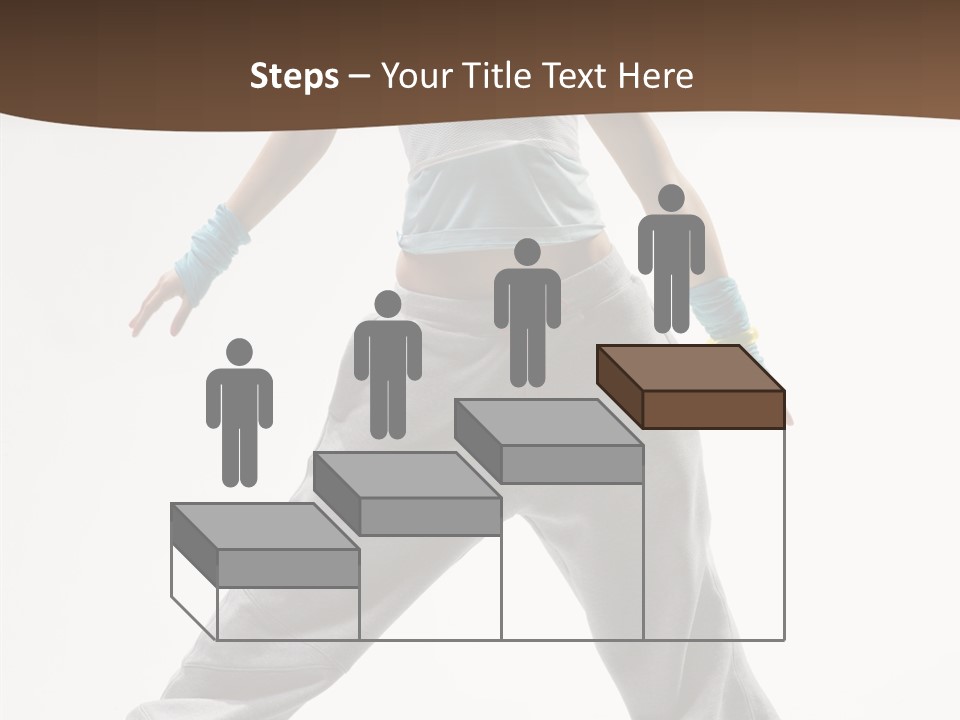 Gymnastics Performer Elegance PowerPoint Template