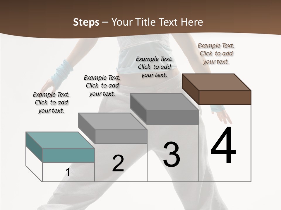 Gymnastics Performer Elegance PowerPoint Template