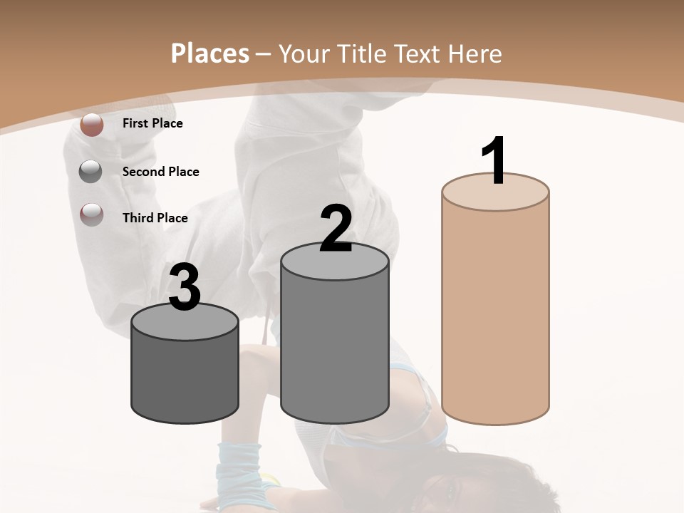 Performer Exercise Athlete PowerPoint Template