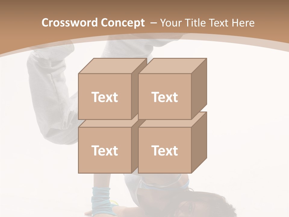 Performer Exercise Athlete PowerPoint Template