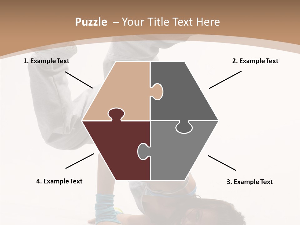 Performer Exercise Athlete PowerPoint Template