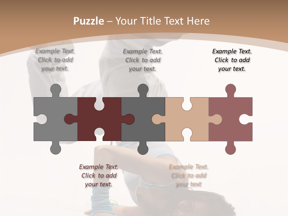 Performer Exercise Athlete PowerPoint Template