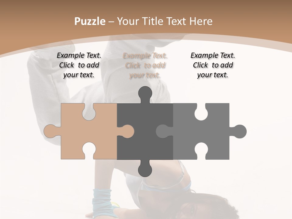 Performer Exercise Athlete PowerPoint Template