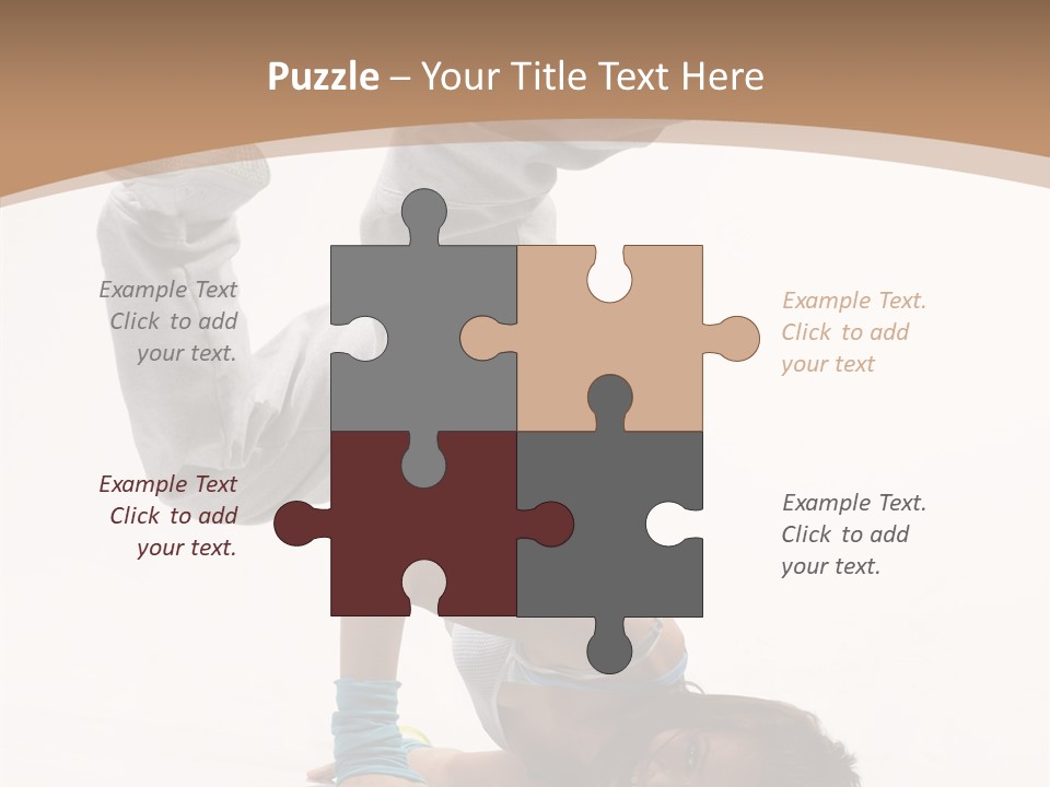 Performer Exercise Athlete PowerPoint Template